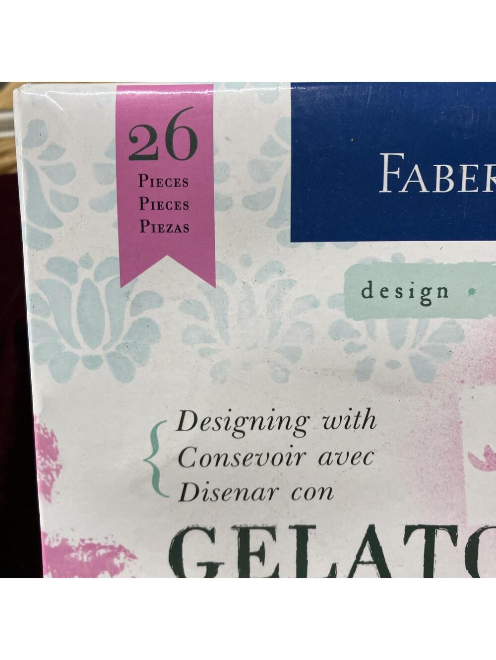 Faber Castell 26 Piece Gelatos Art Set NIB - Picture 2 of 5